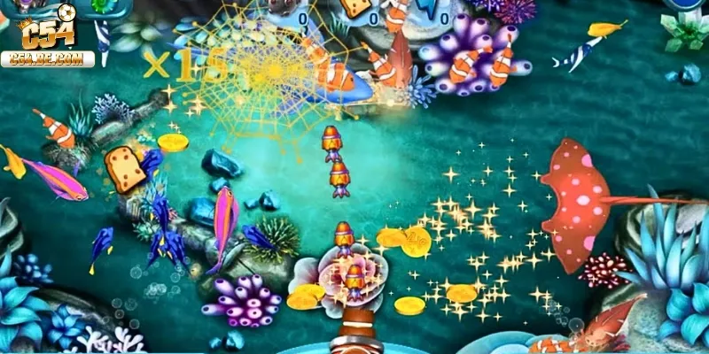 Trò chơi cung cấp nhiều loại vũ khí đa dạng để người chơi sử dụng săn cá