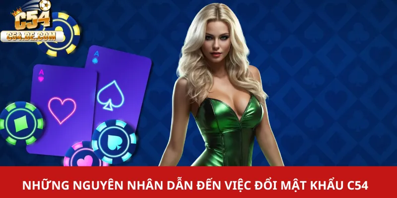 Nguyên nhân dẫn đến việc thay đổi mật khẩu C54